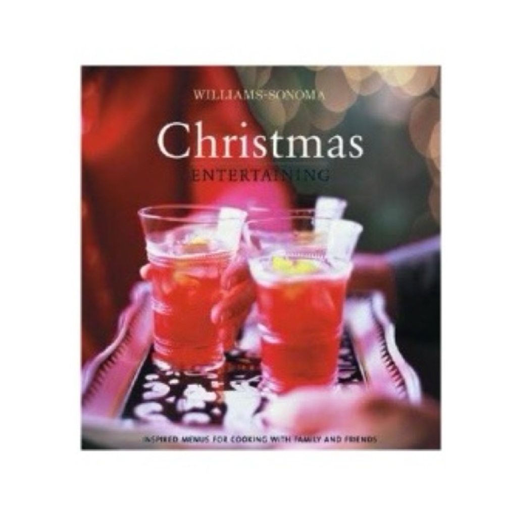 New Williams-Sonoma Entertaining Hardcover Cookbook